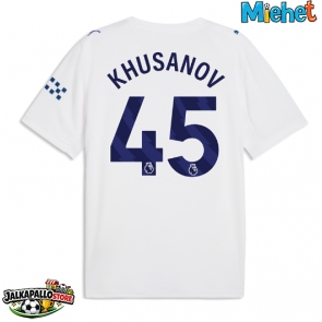 Manchester City Abdukodir Khusanov #45 Kolmaspaita 2026-27 Lyhythihainen